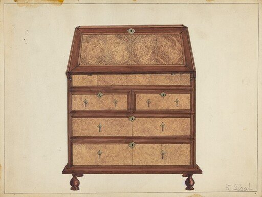 Slant-Top Desk
