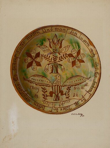 Pa. German Plate