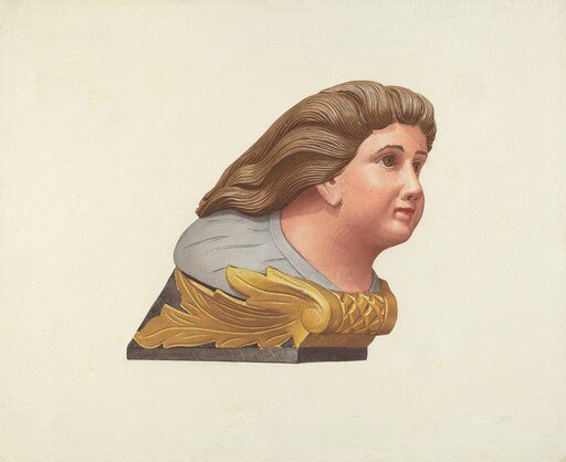 Figurehead from Schooner "Packet"