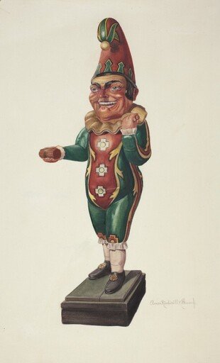 Cigar Store Figure: Punch