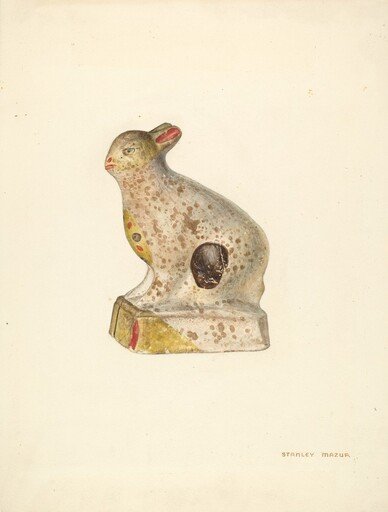 Chalkware Rabbit