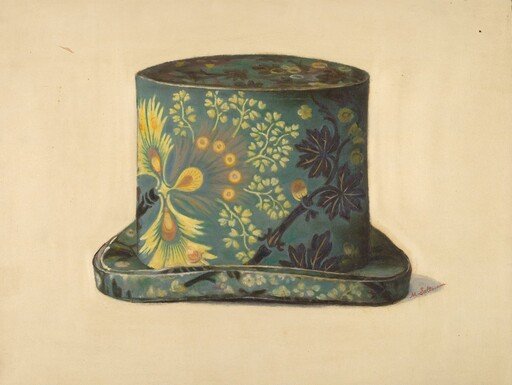 Man's Hat Box