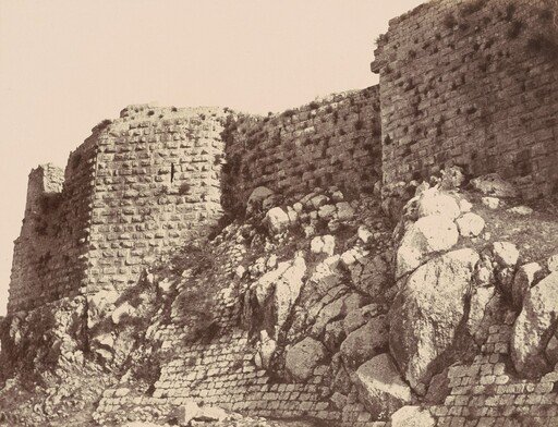 Kalaat-Esch-Schekif, Beaufort—Vue partielle de l'enceinte sud-ouest (Partial view of the south-west enclosure)