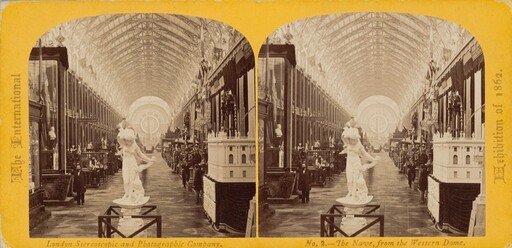 The International Exhibition of 1862 — "The Nave, from the Western Dome"