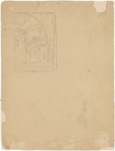 Study of an Interior [verso]