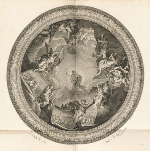 Coupole du Salon de la Guerre (Cupola of the Salon of War) [pl. 35]