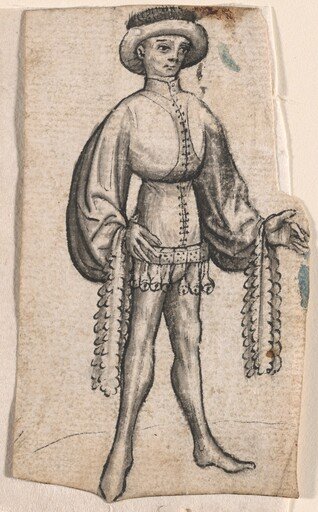 A Standing Courtier