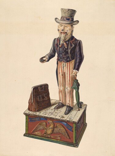Toy Bank: Uncle Sam
