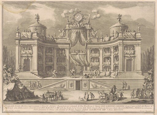 The Seconda Macchina for the Chinea of 1766: A Theater for Athletic Games