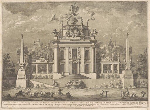 The Prima Macchina for the Chinea of 1769: A "Deliziosa"