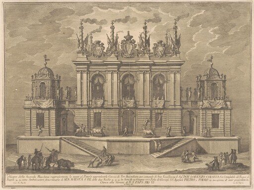 The Seconda Macchina for the Chinea of 1775: A Bull-fight