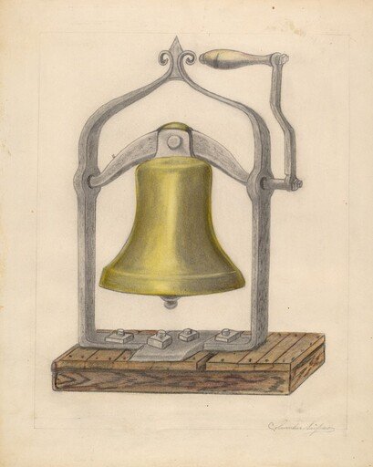 Portable Brass Hand Bell