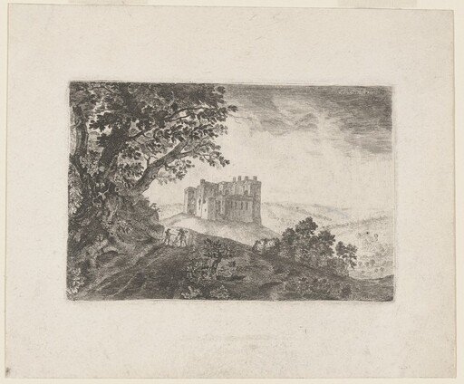 Crichton Castle from the Northeast
