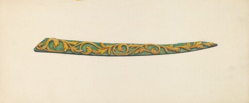 Woodcarving from Ship's Bow