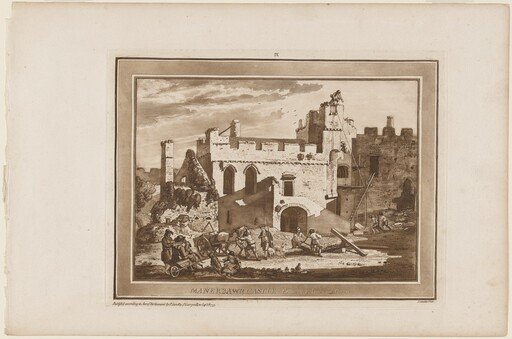 Manerbawr Castle from the Inward Court