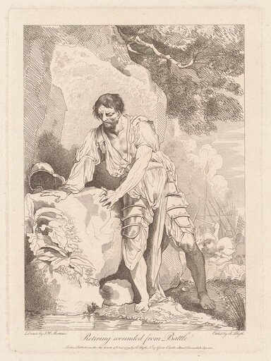 Retiring Wounded from Battle