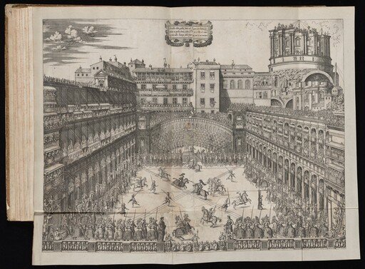 Monstra della Giostra [A Tournament in the Cortile Belvedere]