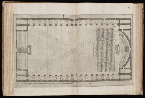 Plan of the Cortile Belvedere