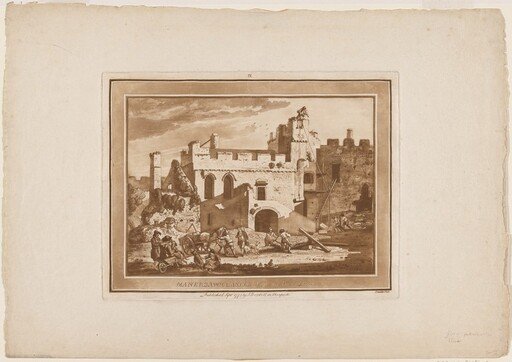 Manerbawr Castle from the Inward Court