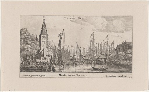The Montalbans Tower in Amsterdam