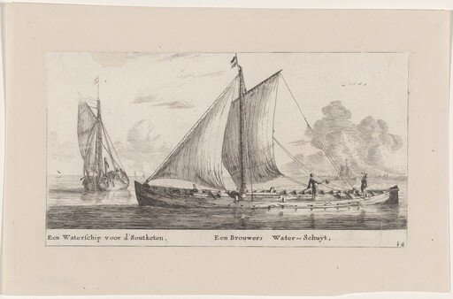 A "Watership" Carrying Water for the Salt Works and Another One Carrying Water for the Breweries