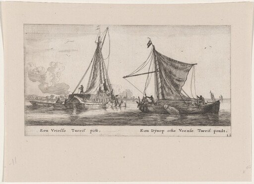 A "Friesland" Peatpot, and a "Dijnopschuit" or "Veense" Peatpot