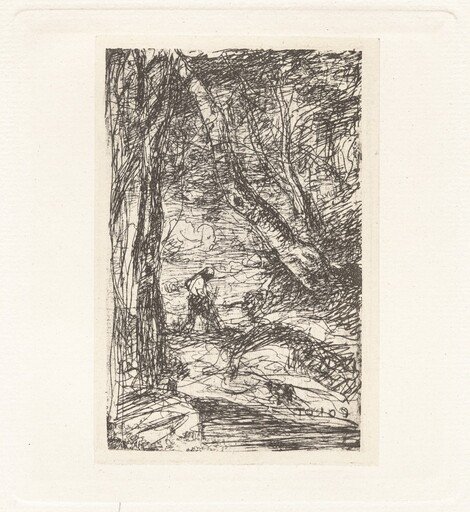 Planche XI – Le Bûcheron (Plate XI – The Woodcutter)