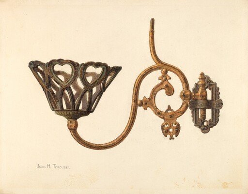 Swinging Lamp Bracket