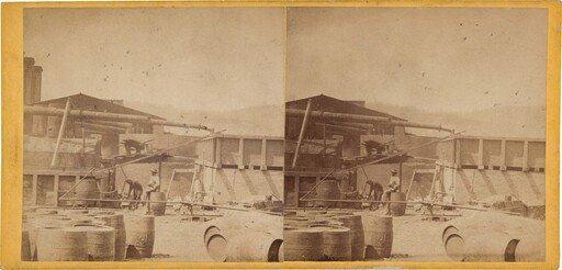Back of Stills, Clark & Sumner, Standard Petroleum Refinery, Pittsburg, Pennsylvania