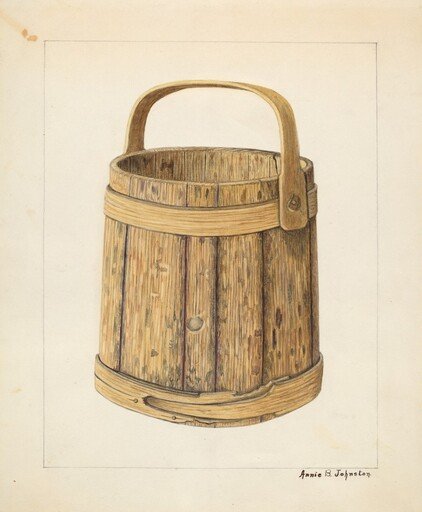 Wooden Sugar Bucket