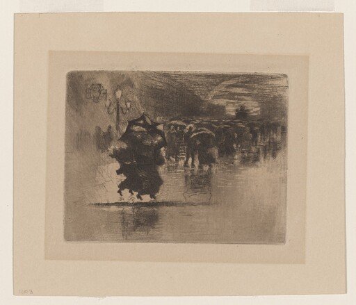 Le Petite Enterrement  (The Burial -- Small Plate)
