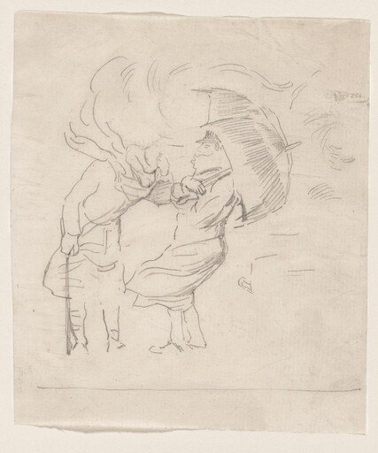 Preliminary Sketch for "The Passage" (La Traversee)