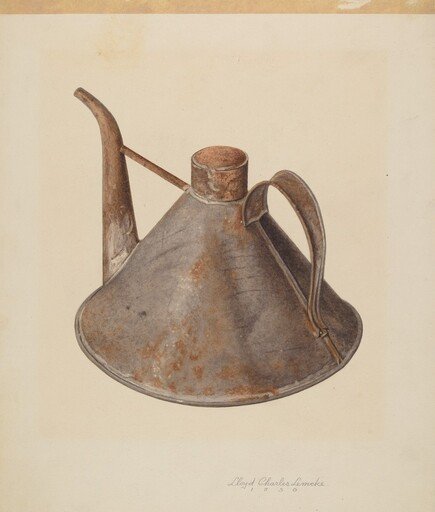 Spouted Oil Can