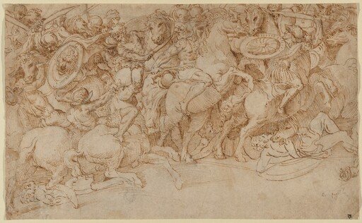 A Battle on Horseback