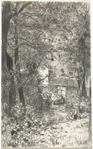 Landscape with a Washerwoman