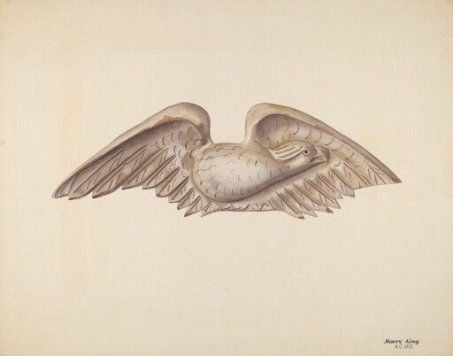 Wood Carving - Eagle