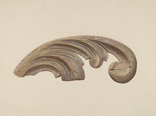 Wood Carving - Scroll