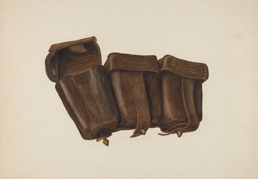 Leather Cartridge Case