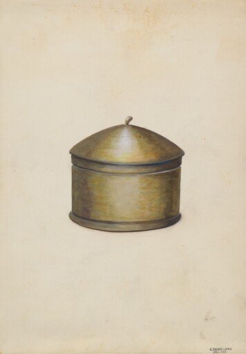 Wooden Sugar Bowl