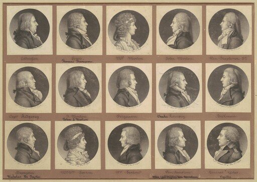 Saint-Mémin Collection of Portraits, Group 6