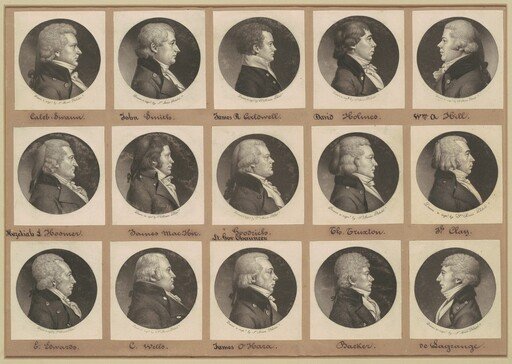 Saint-Mémin Collection of Portraits, Group 13