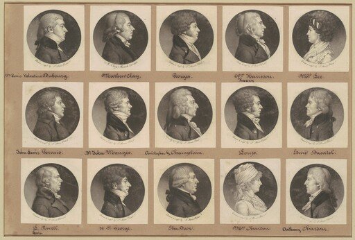 Saint-Mémin Collection of Portraits, Group 15
