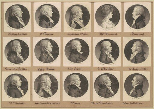 Saint-Mémin Collection of Portraits, Group 16