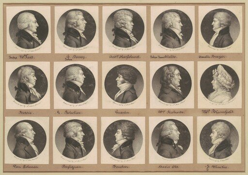 Saint-Mémin Collection of Portraits, Group 17
