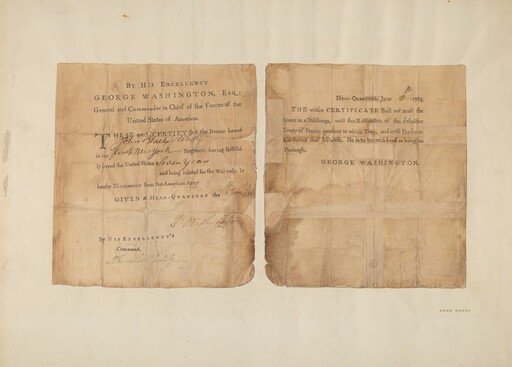 Certificate (army discharge)