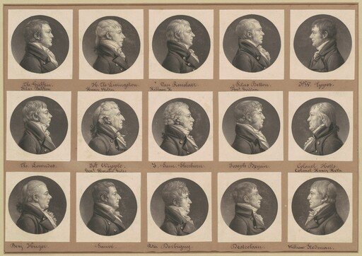 Saint-Mémin Collection of Portraits, Group 32