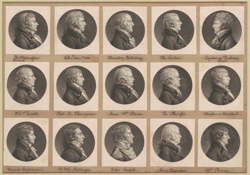 Saint-Mémin Collection of Portraits, Group 33