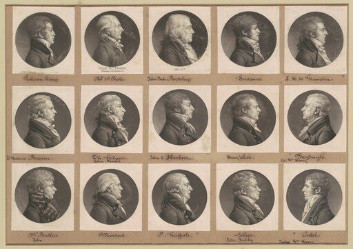 Saint-Mémin Collection of Portraits, Group 37