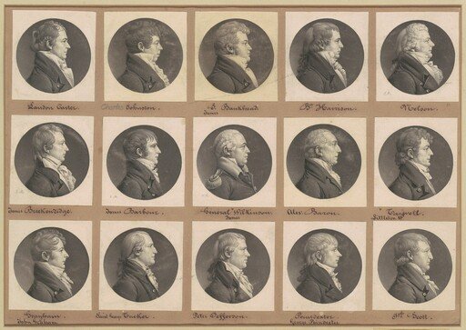 Saint-Mémin Collection of Portraits, Group 39