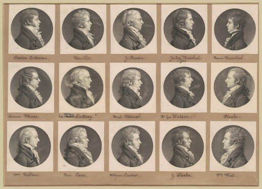 Saint-Mémin Collection of Portraits, Group 40